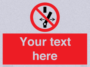 Custom prohibition Do not alter the state of the switch